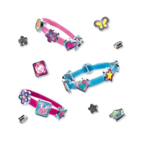 Set creativ pentru copii - Decorare bratari cu pandantive - poza 5