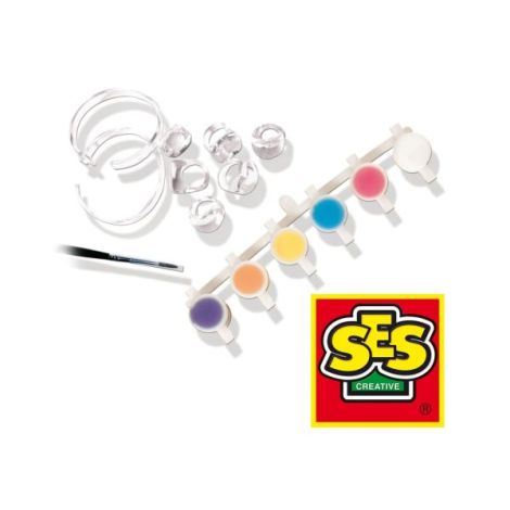 Set creativ pentru copii - Inele si bratari de decorat - poza 4