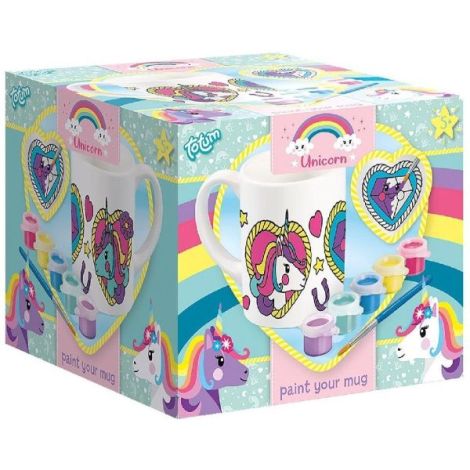 Set creativ Picteaza canuta cu unicorni - poza 1