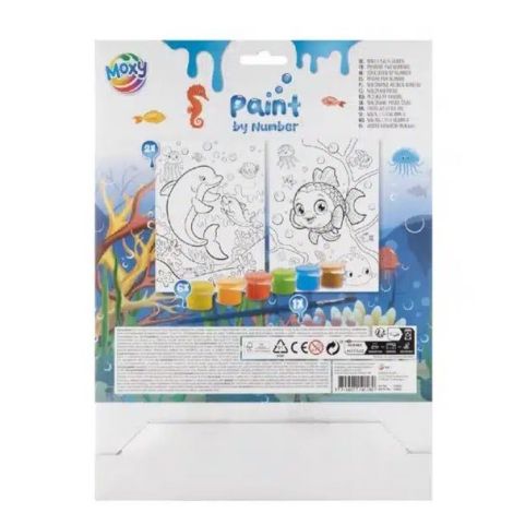 Set creativ Picteaza pe numere, A4 - poza 2