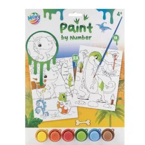 Set creativ Picteaza pe numere, A4