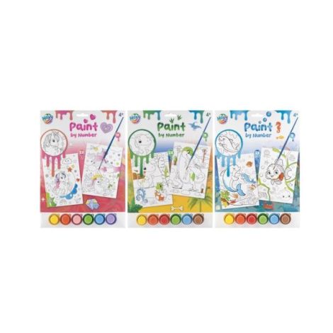 Set creativ Picteaza pe numere, A4 - poza 2