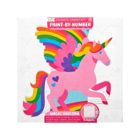 Set creativ Picteaza pe numere - Magic Unicorn - poza 1