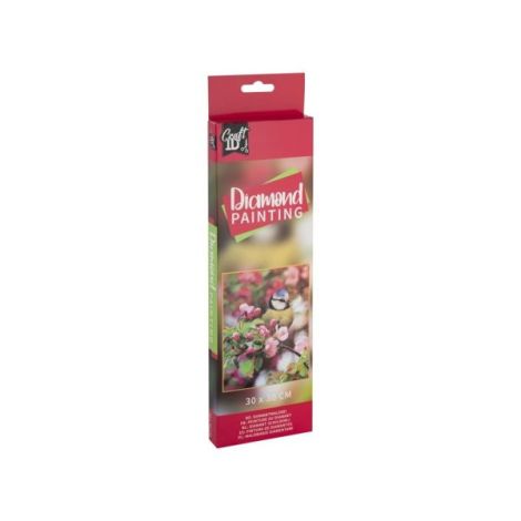 Set creativ pictura cu diamante, Diamond painting, Flori, Craft Sensations - poza 1