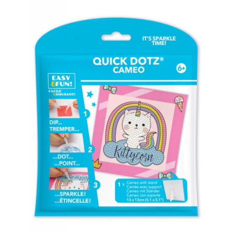 Set creativ pictura cu diamante - Kittycorn- pisica unicorn - poza 1