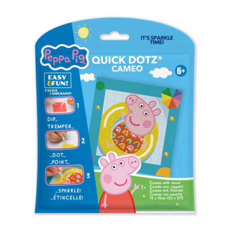 Set creativ pictura cu diamante - Peppa Pig