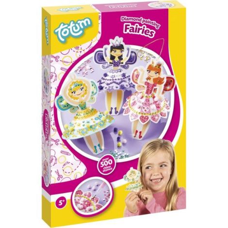 Set creativ pictura cu diamante, zane - poza 1