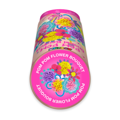 Set creativ Pom Pom - buchet flori - poza 4