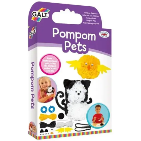 Set creativ - pompoane cu animalute