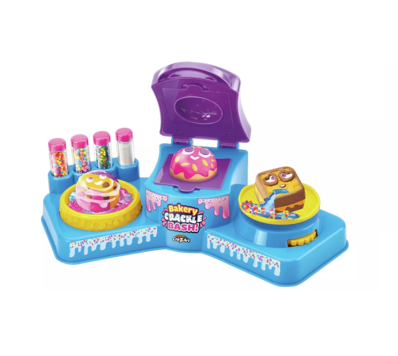 Set creativ produse patiserie cu slime CrazArt Bakery Cracle Bash Cra-Z-Slimy 60028 - poza 3