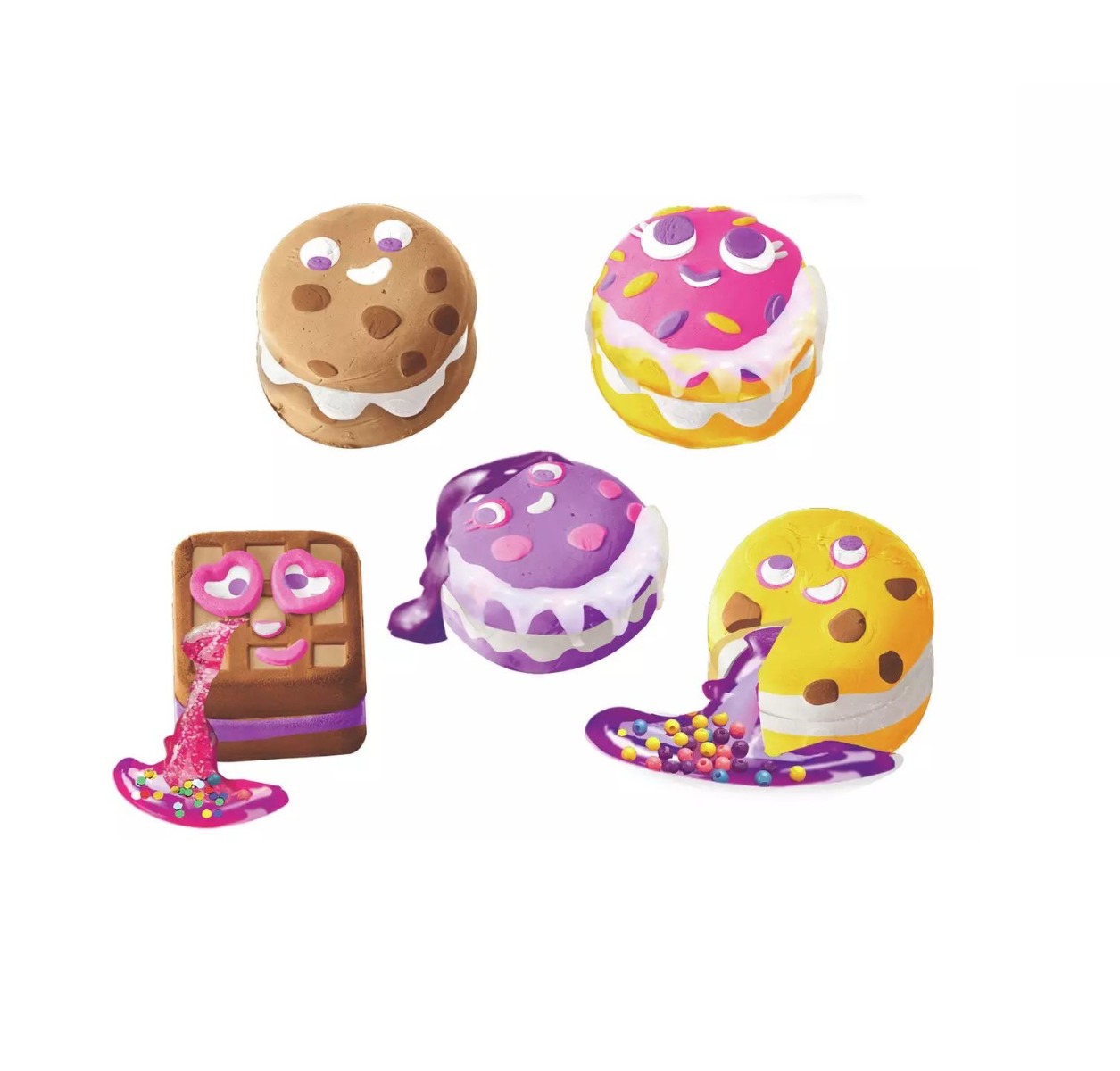 Set creativ produse patiserie cu slime CrazArt Bakery Cracle Bash Cra-Z-Slimy 60028 - poza 4