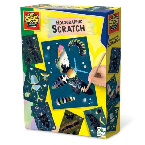 Set creativ - Razuieste insecte holografice - poza 1