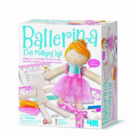 Set creativ Realizeaza propria papusa - Balerina - poza 1