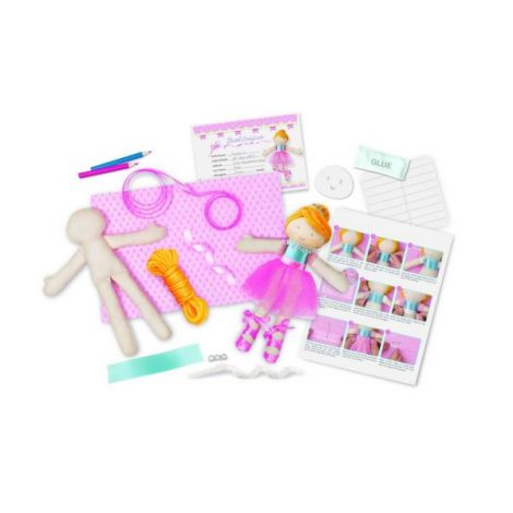 Set creativ Realizeaza propria papusa - Balerina - poza 2