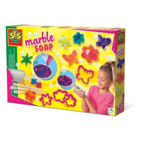 Set creativ - Sapunuri cu efect de marmura - poza 1