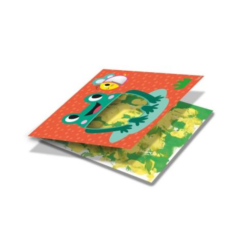 Set creativ - Set acuarele pentru degetele si carduri ECO - poza 3