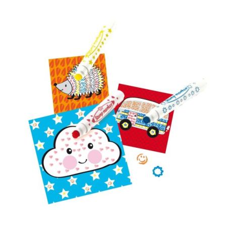 Set creativ - Stampilam cu markere - poza 2
