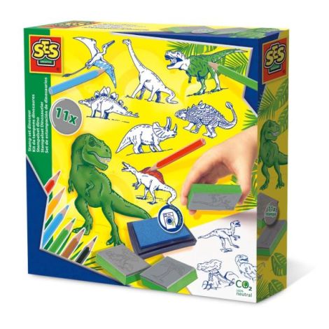 Set creativ - Stampile cu dinozauri - poza 1