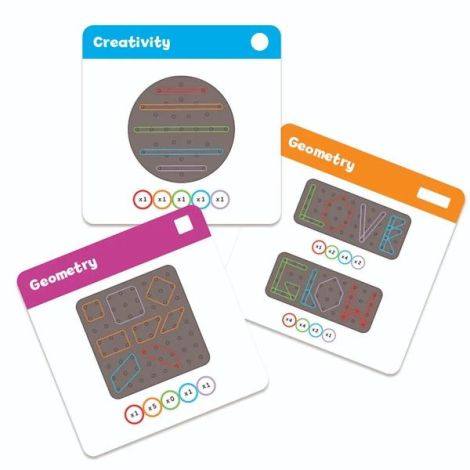 Set creativ stem explorers™ - arta cu elastice - poza 2