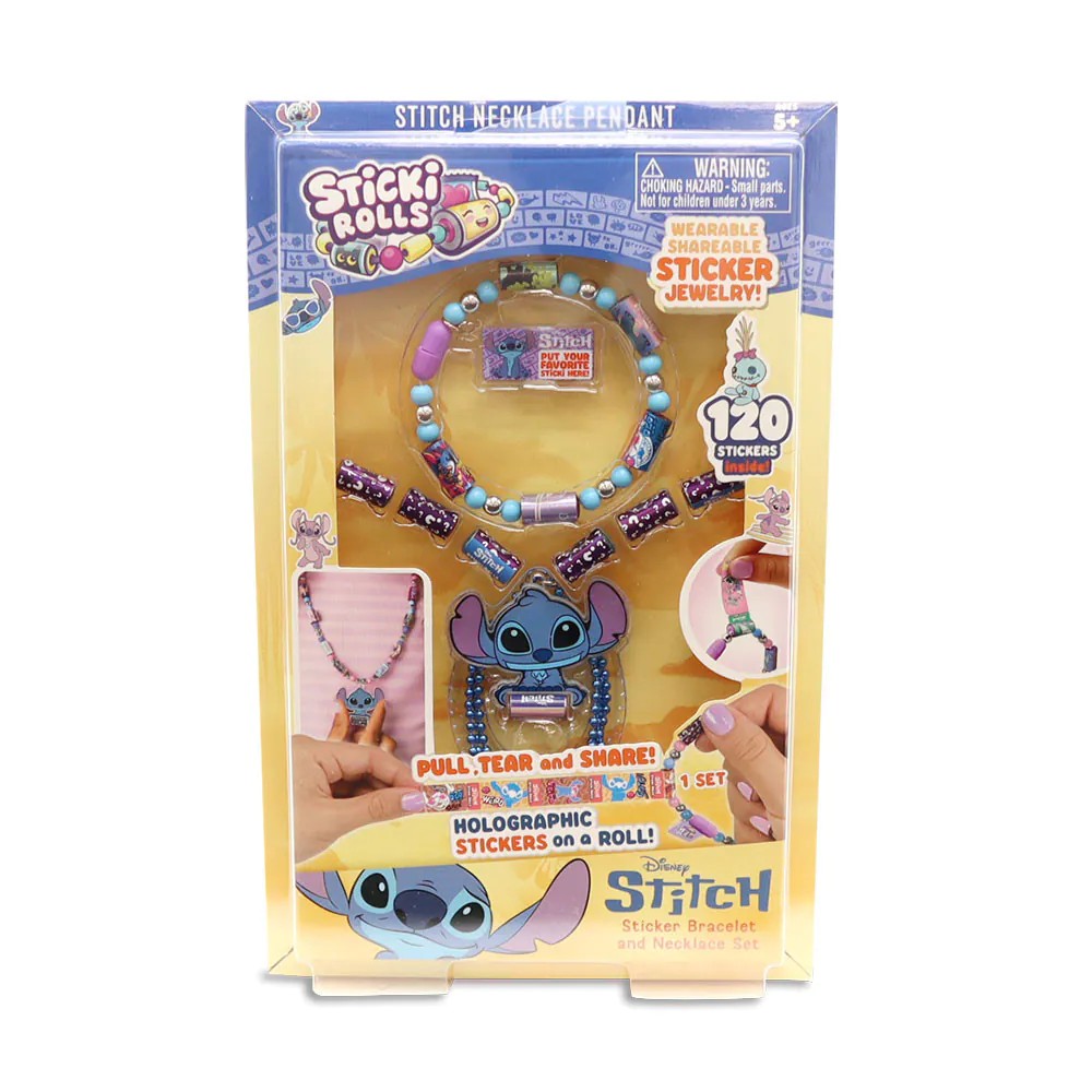 Set creativ Sticki Rolls Stitch cu abtibilduri si accesorii pentru bijuterii - poza 2