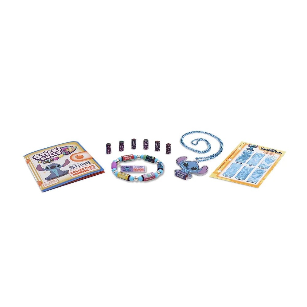 Set creativ Sticki Rolls Stitch cu abtibilduri si accesorii pentru bijuterii - poza 3