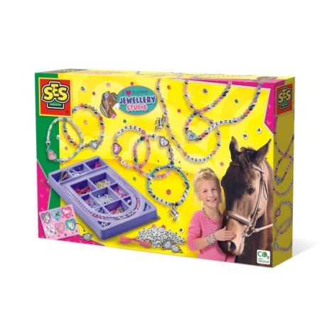 Set creativ - Studiou cu diamante si pandantive cu cai - poza 1