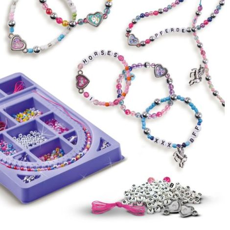 Set creativ - Studiou cu diamante si pandantive cu cai - poza 4