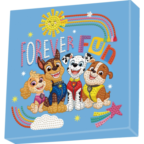 Set creativ tablou Forever Fun Patrula Catelusilor, pictura cu diamante - poza 1