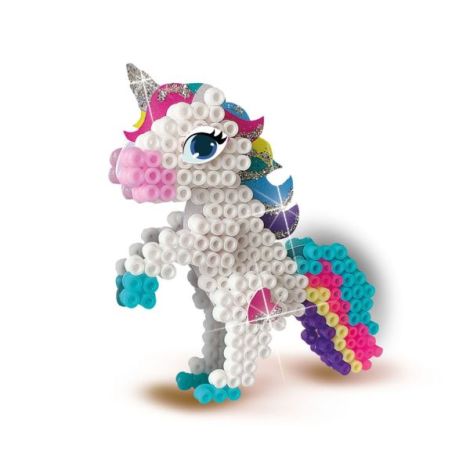 Set creativ - Tablou margele de calcat - Unicorni - poza 5
