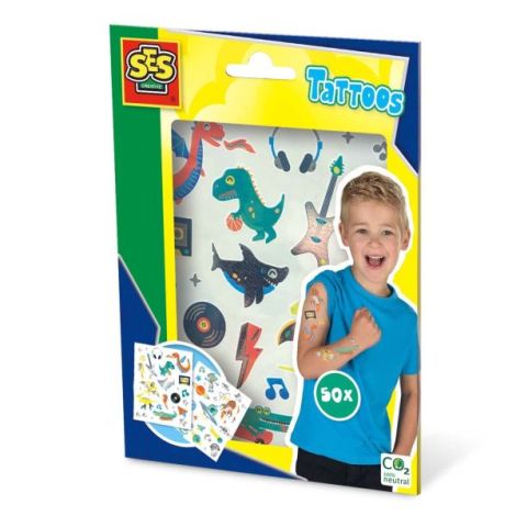 Set creativ - Tatuaje lavabile pentru copii - poza 1