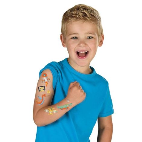 Set creativ - Tatuaje lavabile pentru copii - poza 2