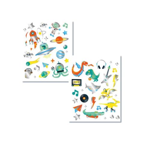 Set creativ - Tatuaje lavabile pentru copii - poza 3