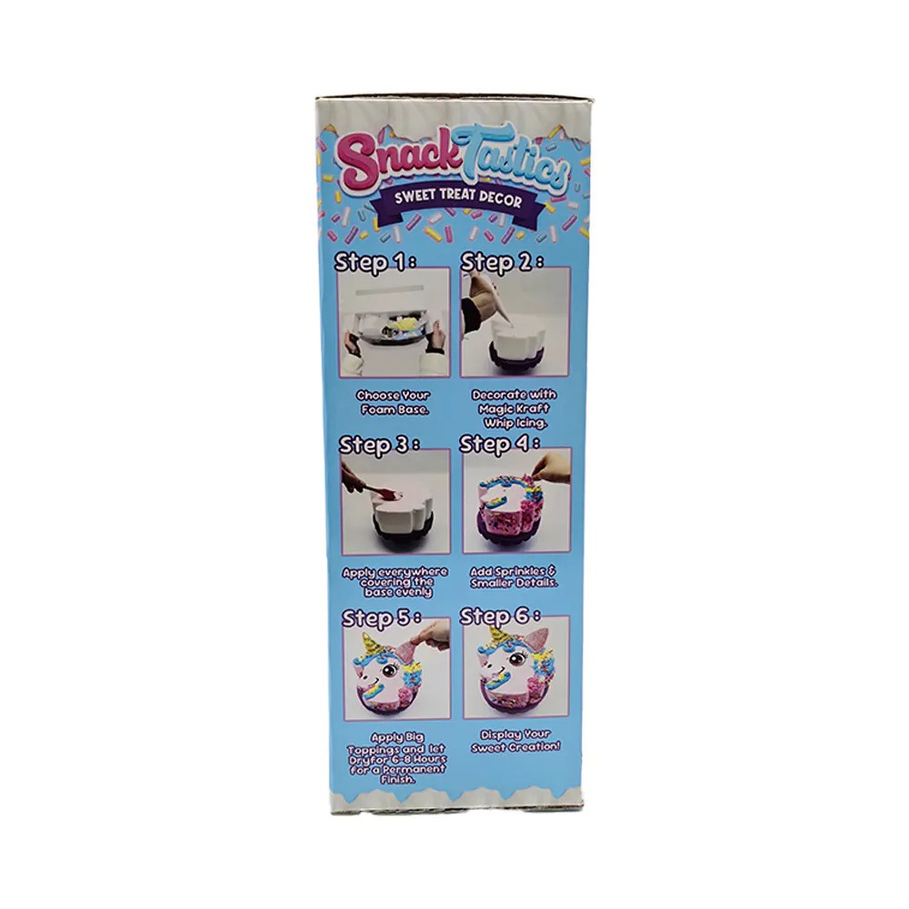 Set Creativ Tort Unicorn Snack Tastic Joc de Decorare pentru Copii - poza 3