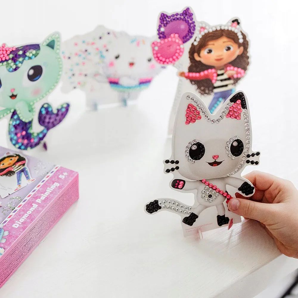 Set creativ Totum Pictura cu Diamante Gabby's Dollhouse T420342 - poza 3