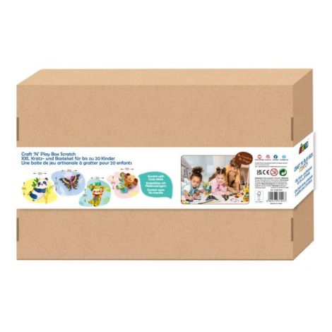 Set creativ XXL de razuit - Craft N Play Box - poza 3