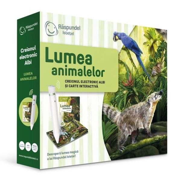 Set creion electronic si carte Raspundel Istetel Lumea animalelor - poza 1