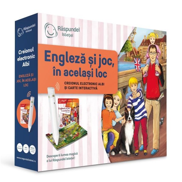 Set creion electronic si carte Raspundel Istetel Playful English - poza 1