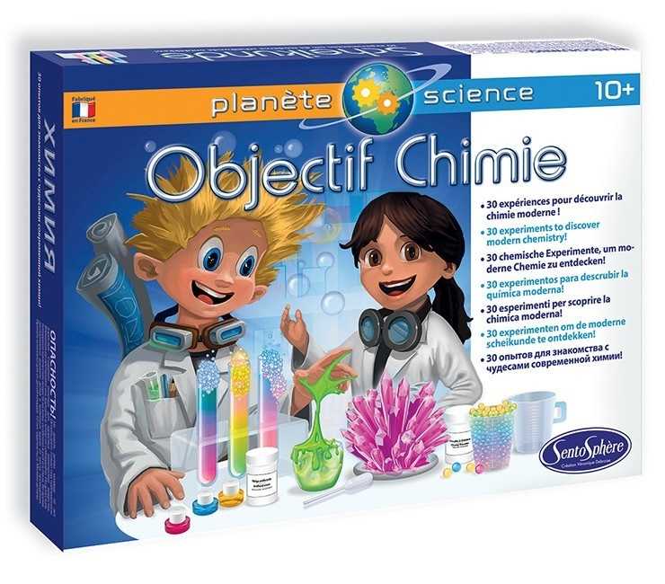 Set cu 34 experimente - Obiectiv CHIMIE - Sentosphere