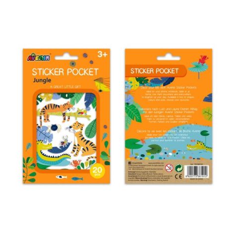 Set cu abtibilduri - Jungla - poza 4