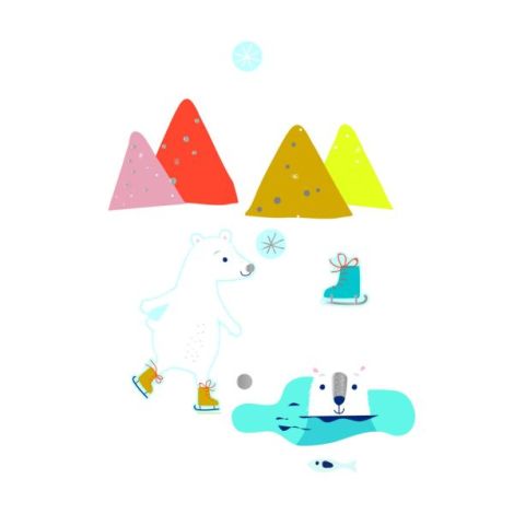 Set cu abtibilduri - Polar - poza 2