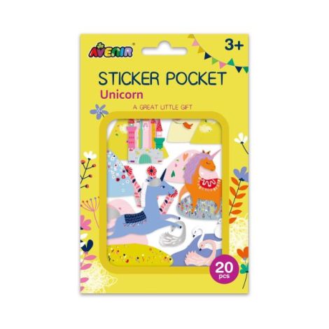Set cu abtibilduri - Unicorni - poza 1
