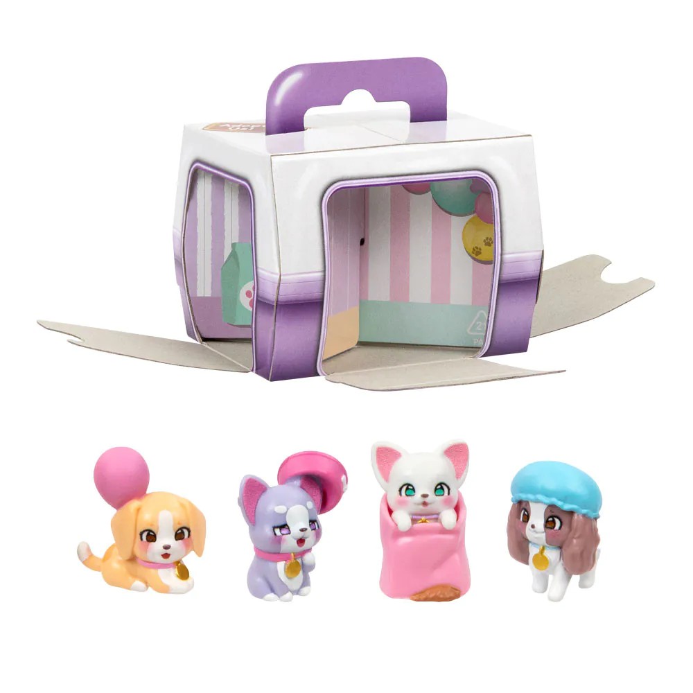 Set cu catelusi Little Live Pets Mama Surprise Families - poza 3