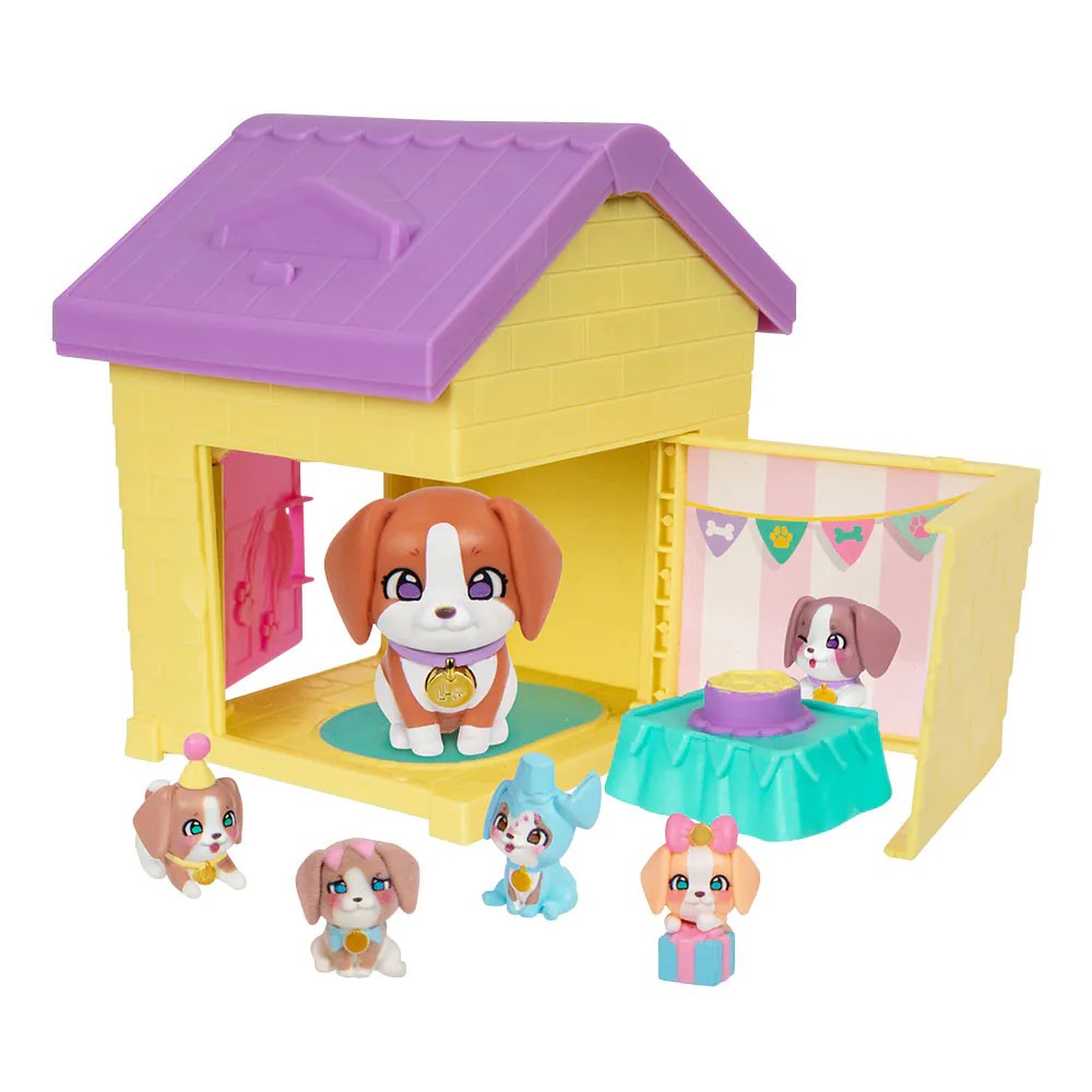 Set cu catelusi Little Live Pets Mama Surprise Mama House diverse modele - poza 1