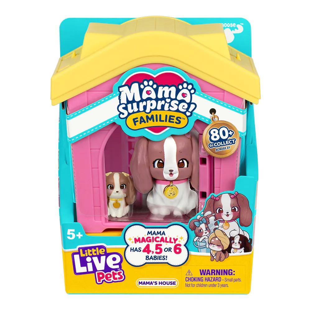 Set cu catelusi Little Live Pets Mama Surprise Mama House diverse modele - poza 4