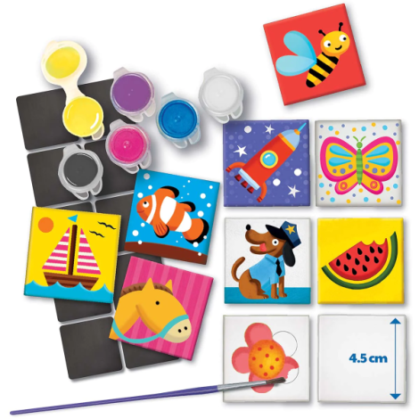 Set cu placute creative de pictat - magnetic - poza 2