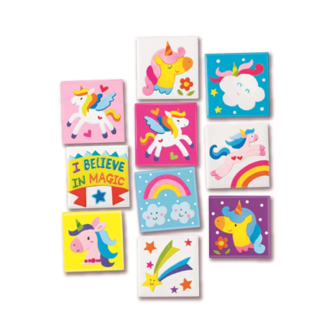 Set cu placute creative de pictat - Unicorn - poza 3