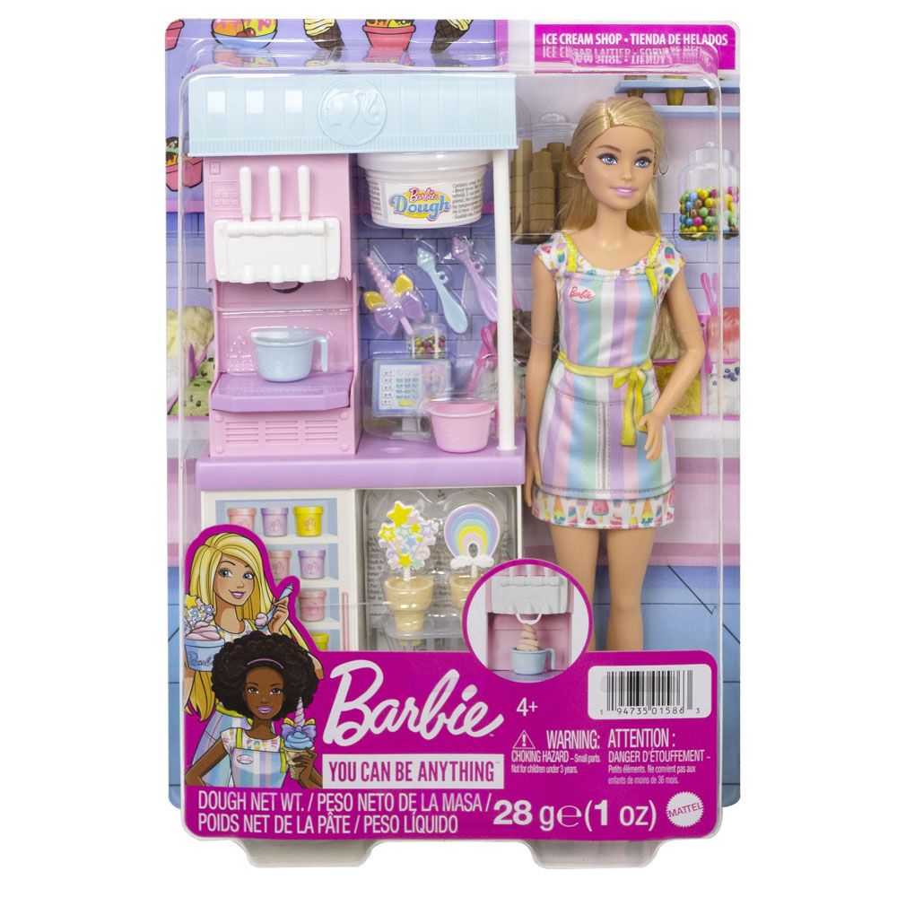 Set cu plastilina Magazinul de inghetata Barbie - poza 2