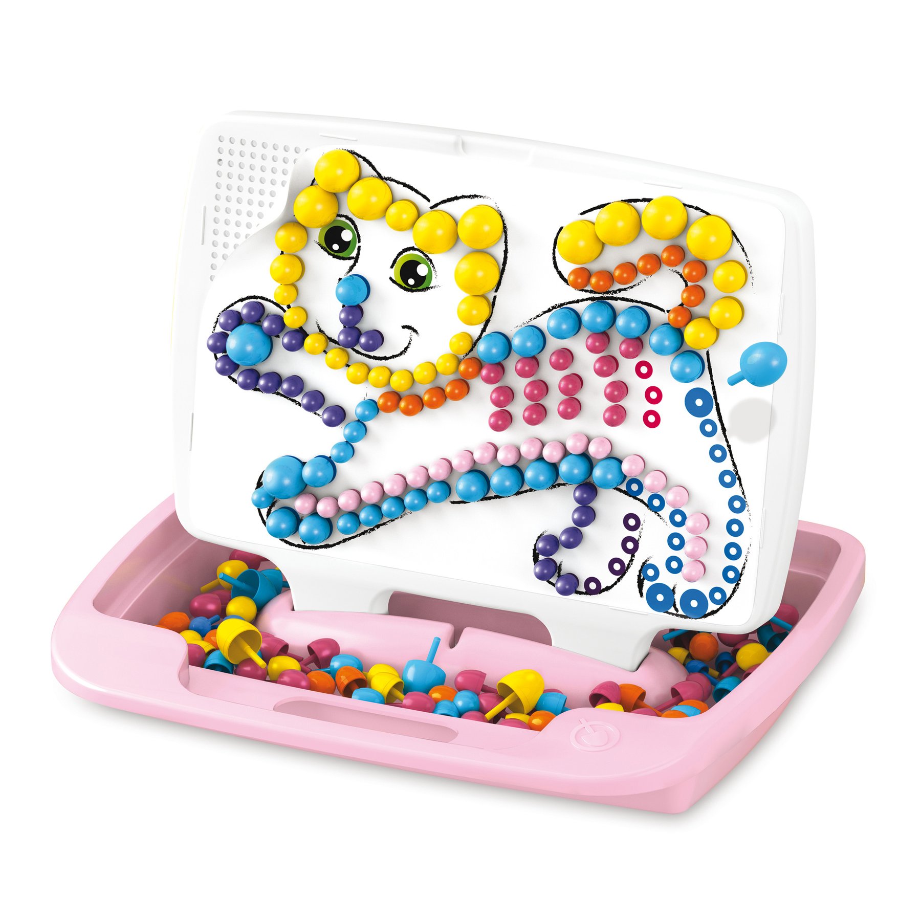 Set cu valiza Quercetti Pixel Evo Cat 300 piese - poza 2