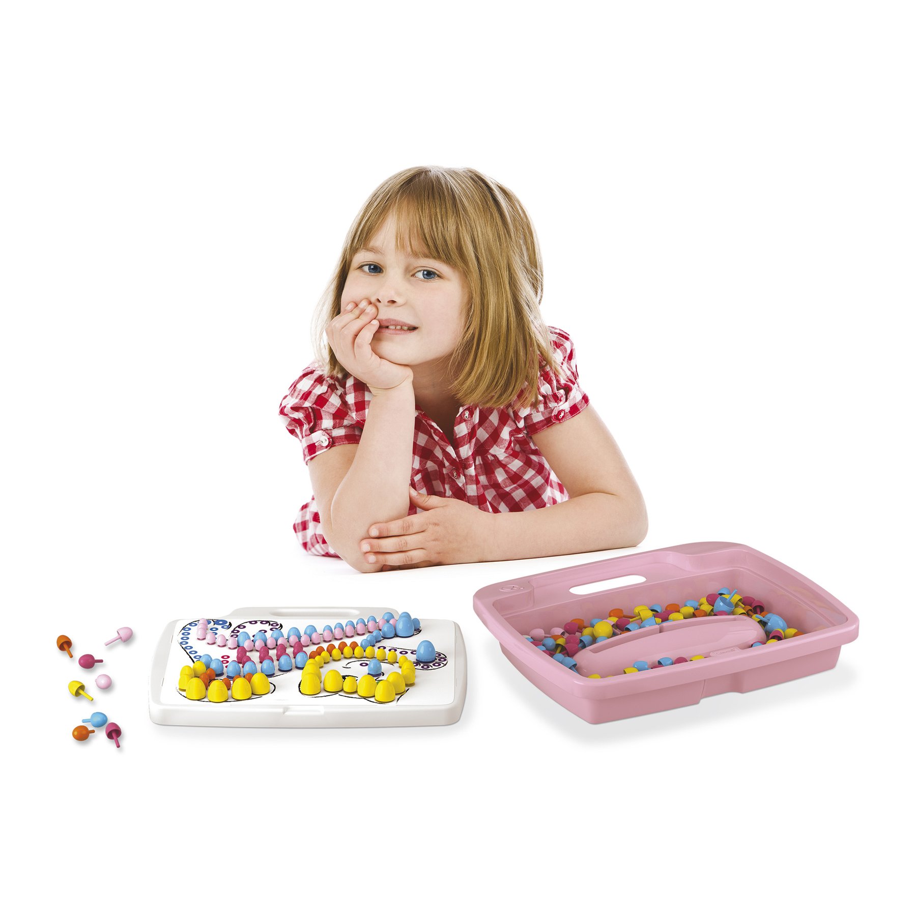Set cu valiza Quercetti Pixel Evo Cat 300 piese - poza 5