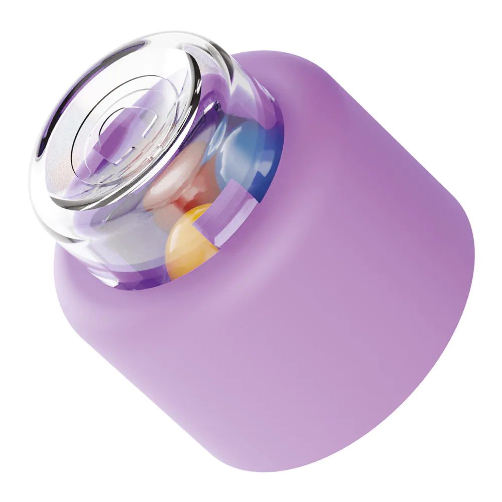 Set cuburi cu bile zornaitoare Quercetti Momy Soft Happy Sound 4 piese - poza 5